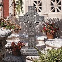 28&quot; Celtic Cross Sculpture Replica Reproduction - £149.56 GBP