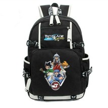 Kid&#39;s Beyblade Backpack Schoolbag burst evolution team Travel Bag laptop Mochila - £44.42 GBP