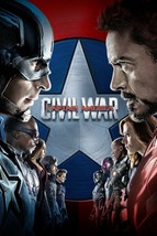 2016 Captain America Civil War Movie Poster Print Marvel Iron Man Black Widow  - £5.63 GBP