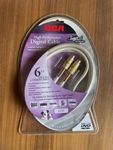 RCA High Performance Digital S-Video Cable 6 FT DT6S - £7.84 GBP