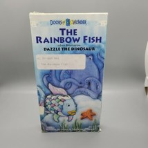 The Rainbow Fish Dazzle The Dinosaur VHS VCR Video Tape Animation - £6.86 GBP