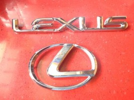 92 93 94 95 96 Lexus ES300 Rear Trunk Chrome Emblem Logo Badge Symbol Oem - $13.49