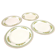 Set 4 Vtg Eschenbach Roswitha Baronet China GREENBRIAR 6&quot; Plates Germany US Zone - £15.18 GBP