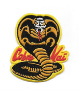 The Karate Kid Movie Cobra Kai Logo Embroidered 3.75&quot; Patch No Mercy! NE... - £6.96 GBP