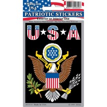 EagleEmblems DC0114 Sticker-USA,Seal,RECT. (3x4&#39;&#39;) - $9.07