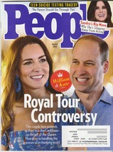 People Magazine Prince William Kate Middleton Sandra Bullock Doja April 4, 2022 - £15.75 GBP