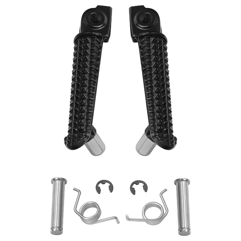 Motorcycle Front Footrest Foot Pegs For Yamaha YZF R1 1998-2023 R1S R1M - £15.92 GBP