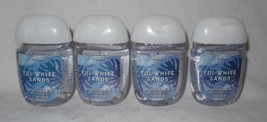 Bath And Body Works Pocket Bac Hand Gel Set Lot Of 4 Fiji White Sands - £11.32 GBP