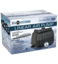 EcoPlus Pro 100 Linear Air Pump Aerates Water Aquariums and Hydroponics ... - $174.97