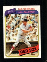 1980 Topps #720 Carl Yastrzemski Exmt Red Sox Dp Hof - £3.48 GBP