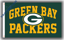 Green Bay Packers Football Team Fan Flag 90x150cm3x5ft Memorable Best Ba... - $13.95