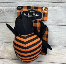Spider Costume For Dogs Halloween Trick Or Treat Black Spider Orange Leg... - $8.03