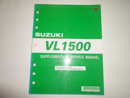 2005 Suzuki VL1500 Supplementary Service Manual OEM 99501-39550-03E K5 OEM - $6.99