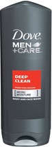 Dove Men +Care Body &amp; Face Wash, Deep Clean, 18 oz - £16.77 GBP
