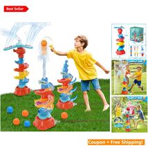 Ultimate Kids Water Play Toy: 3-in-1 Sprinkler, Ball Game &amp; Helicopter Fun! - $55.39