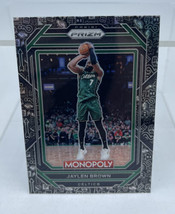 Jaylen Brown 2022-23 Panini Prizm NBA Monopoly Black Icons Parallel Celtics NM - $9.74