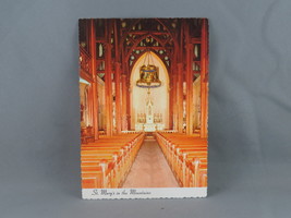 Vintage Postcard - St Mary&#39;s in the Mountains Church Nevada - Tahoe Postcards - £11.81 GBP