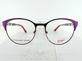 CANDIE&#39;S CA 146(082) PURPLE 51-16-135 STAINLESS STEEL Eyeglass Frames - $34.68