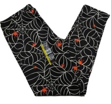 NOBO Halloween Women’s juniors size Large (11-13) Spider Web Ankle Leggings New - £8.92 GBP