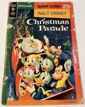 Walt Disney Mickey Mouse Christmas Parade Gold Key Comic Book No 6 Vinta... - $12.95