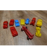 Vintage Plastic cars toys Great Britian Sweden USA Dodge  Lot - $234.04 MXN