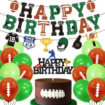 Football Birthday Party Decorations Pack For Football Touchdown Sports Theme Bir - £23.71 GBP