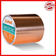 Durable 33 FT Dual Conductive Foil Tape for Guitars, Crafts &amp; Electrical... - $30.68