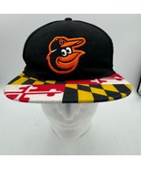DAP Baltimore Orioles Hat Maryland Flag Brim Snapback Cap One Size - $468.48 MXN
