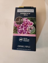 Yankee Candle Sidekick Refill Car Airfreshner 2- Refills Pack 60-Day Wild Orchid - £7.23 GBP