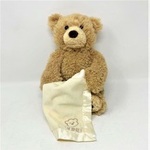 GUND  Peek-A-Boo Teddy Bear  Animated Stuffed Animal 11&quot; Plush - £15.38 GBP
