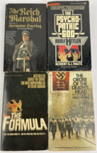 4 x Book Lot The Reich Marshal ,The Psychopathic God, The Formula, Adolf Hitler - £26.37 GBP