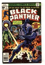 BLACK PANTHER #2 comic book 1977-JACK KIRBY MARVEL COMICS - $39.09