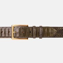 The Bethesda Green Snake Snk Leather Belt image 2