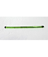 Antique Hotel Knickerbocker Chicago Officers Club Green Glass Swizzle St... - $9.41