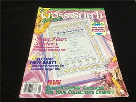 Cross Stitch Plus Magazine January 1994 Sweet Heart Stitchery, Guardian Angels - £9.67 GBP