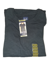 NWT $39 Gap Womens Short Sleeve Slub Tee True Black T-Shirt Top Size M Medium - £14.83 GBP