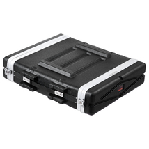 VEVOR 2U Rack Case,19"Depth,ABS,Handle,Butterfly Latches,Detachable Panels - $83.99