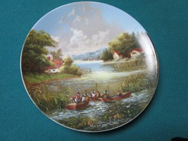 Seltmann Weiden 8 Collector Plates Christian Luckel&#39;s Idyllic Village Life [*6] - £123.84 GBP