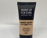 MAKE UP FOR EVER MATTE VELVET SKIN FOUNDATION ~ Y305 ~ New~Authentic - £19.73 GBP