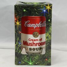 Campbells Collectors Ed Cream Of Mushroom Soup Ornament 2001 Christmas Xmas - $107.69 MXN