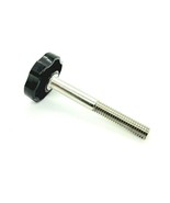 3/8" x 3" Thumb Screws Bolts Black Round Plastic Clamping Knob Stainless Sreel - $18.94 CAD - $28.15 CAD