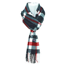 3 Pcs Black White Plaid Cashmere Scarf Scarves Scotland Mens Womens - £28.04 GBP