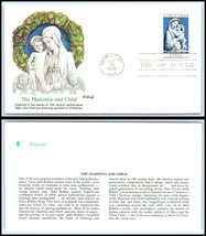 1985 US FDC Cover - Detroit, Michigan, The Madonna And Child F1 - £2.32 GBP