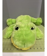 24” 2016 Dan Dee Large Green Yellow Floppy Frog Laying Down Plush Pillow... - £15.69 GBP