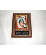 OLD VTG Reggie Jackson picture plaque as a NY Yankee  - $27.46 CAD