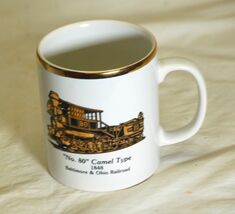 Baltimore &amp; Ohio Railroad Coffee Cup Mug Camel Type Transportation No. 8... - $16.82