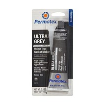 Permatex 82194 Ultra Grey Rigid High-Torque RTV Silicone Gasket Maker, 3.5 oz.  - £30.94 GBP