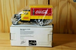 1930&#39;s Chevy Coca Cola Delivery Truck Bank Yellow #27230P New In Box 1999  - £19.90 GBP