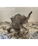 Vintage Rempel Gray Elephant Planter - $31.50