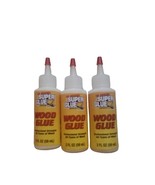 (3) WOOD GLUE SUPER GLUE 2 OZ. BOTTLE-3 PACK - $17.61 CAD